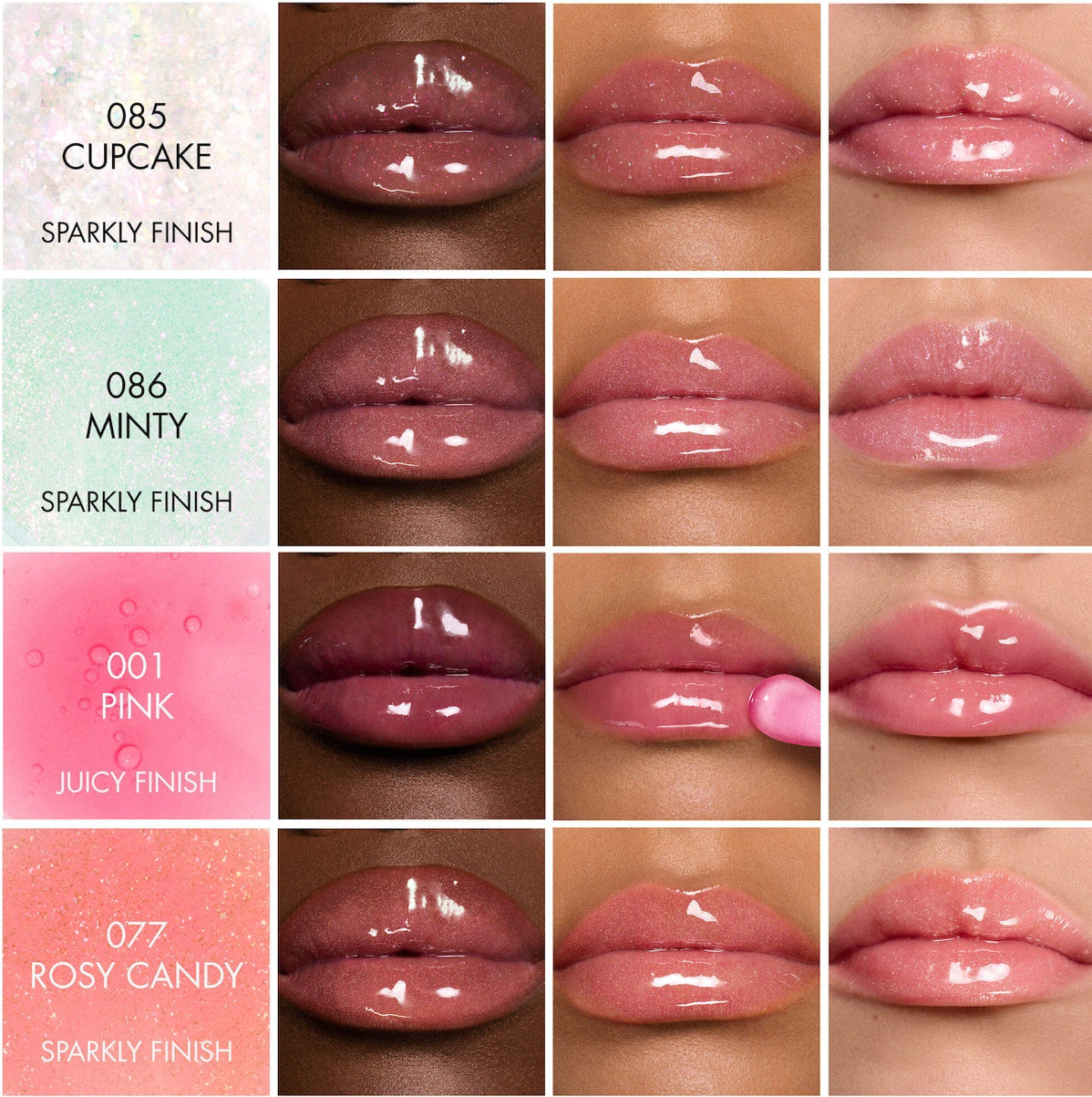 DIOR
Lip Glow Oil Hydrating High-Shine Gloss. Color: 001 Pink - Juicy Finish
Size 0.2 oz/6 mL