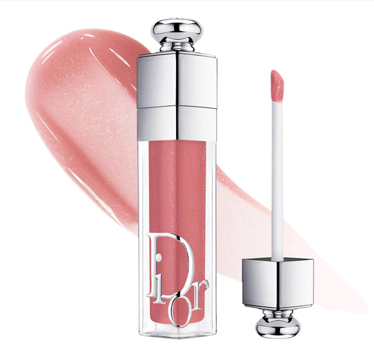 DIOR 
Dior Addict Lip Maximizer Plumping Gloss.            Color: 012 Rosewood - a sheer rosewood nude.
Size 0.2 oz / 6 mL