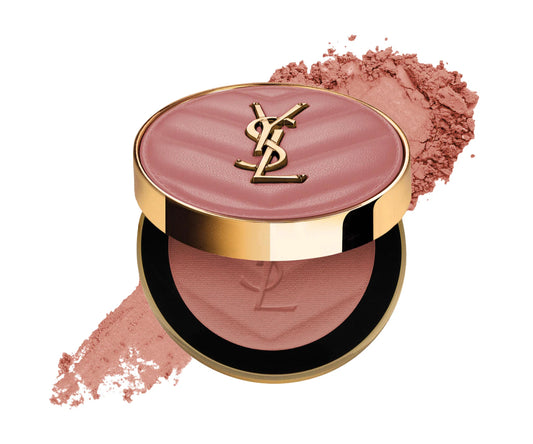 Yves Saint Laurent 
Make Me Blush 24H Buildable Powder Blush.      Color: 23 Hot Mauve - warm rosey taupe matte
  Size 0.17 oz/5 g