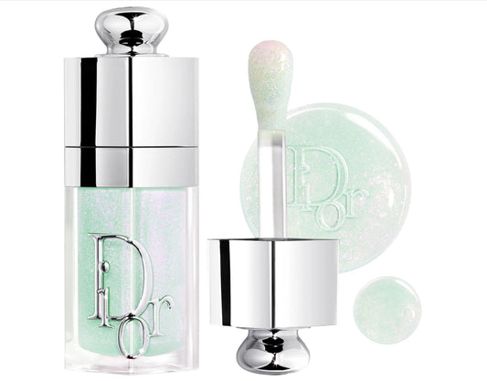 DIOR 
Lip Glow Oil Hydrating High-Shine Gloss.        Color: 086 Minty - Sparkly Finish
Size 0.2 oz/6 mL