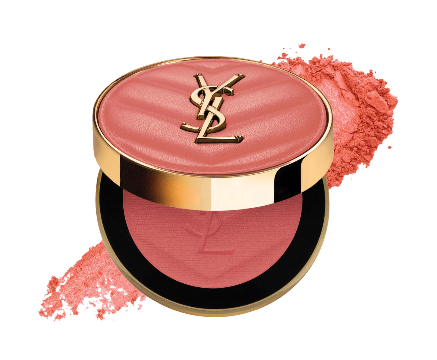 Yves Saint Laurent 
Make Me Blush 24H Buildable Powder Blush.     Color: 37 Peachy Nude - warm teracotta matte
Size 0.17 oz / 5 g