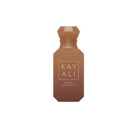 KAYALI 
Mini FREEDOM MUSK LATTE | 41 Eau de Parfum Travel Spray.                                         Size: 0.34 OZ/10 ML eau de parfum spray
Mini size