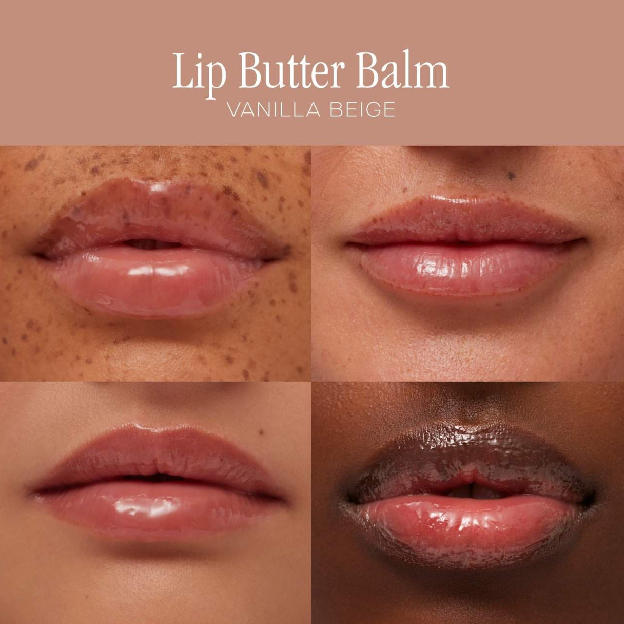 Summer Fridays 
Lip Butter Balm Treatment for Hydration + Nourishing Shine.                                                 Color: Vanilla Beige - sheer beige
Size .5 oz/ 15 g
