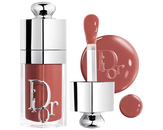 DIOR 
Lip Glow Oil Hydrating High-Shine Gloss.        Color: 081 Latte - Glaze Finish
Size 0.2 oz/6 mL