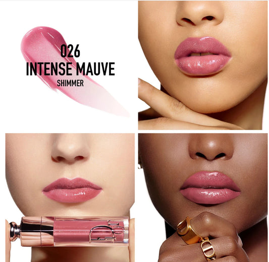 DIOR 
Dior Addict Lip Maximizer Plumping Gloss.        Color: 026 Intense Mauve - A bold mauve
Size 0.2 oz / 6 mL