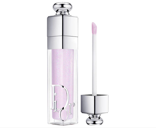 DIOR 
Dior Addict Lip Maximizer Plumping Gloss.       Color: 110 Frosted Opal - a transparent lilac shade with pearlescent blue                (LIMITED EDITION)
Size 0.2 oz/6 mL
