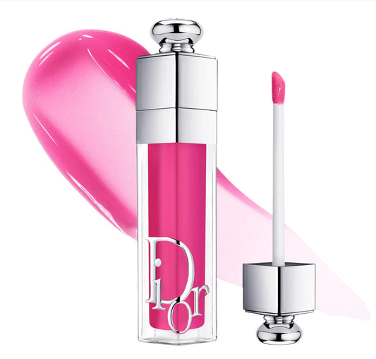 DIOR 
Dior Addict Lip Maximizer Plumping Gloss.        Color: 007 Raspberry - a sheer raspberry
Size 0.2 oz / 6 mL