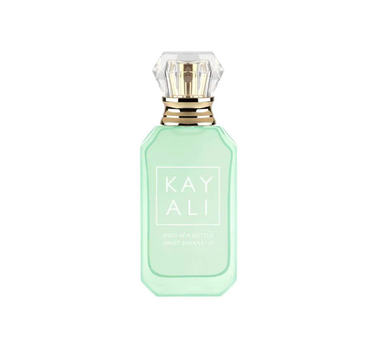 KAYALI 
Mini MAUI IN A BOTTLE SWEET BANANA | 37 Eau de Parfum.                                               Size: 0.33 FL OZ/10 ML eau de parfum spray
  Mini size
